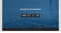 Desktop Screenshot of iconadvertising.net